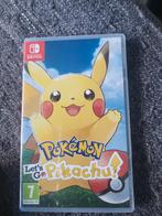 Pokémon: Let's Go, Pikachu! - Nintendo Switch nieuwstaat, Spelcomputers en Games, Games | Nintendo Switch, Ophalen, 2 spelers