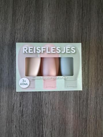Reisflesjes 3x 60 ml nieuw beschikbaar voor biedingen