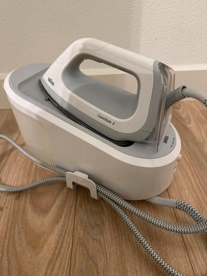 Braun Care Style 3 Stoomstrijkijzer - Perfect!, Witgoed en Apparatuur, Strijkijzers en Strijkplanken, Gebruikt, Strijkijzer met snoer