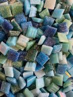 Mozaiek steentjes mix oceaan 1x1 cm 100 gram, Hobby en Vrije tijd, Knutselen, Nieuw, Ophalen of Verzenden, Materiaal
