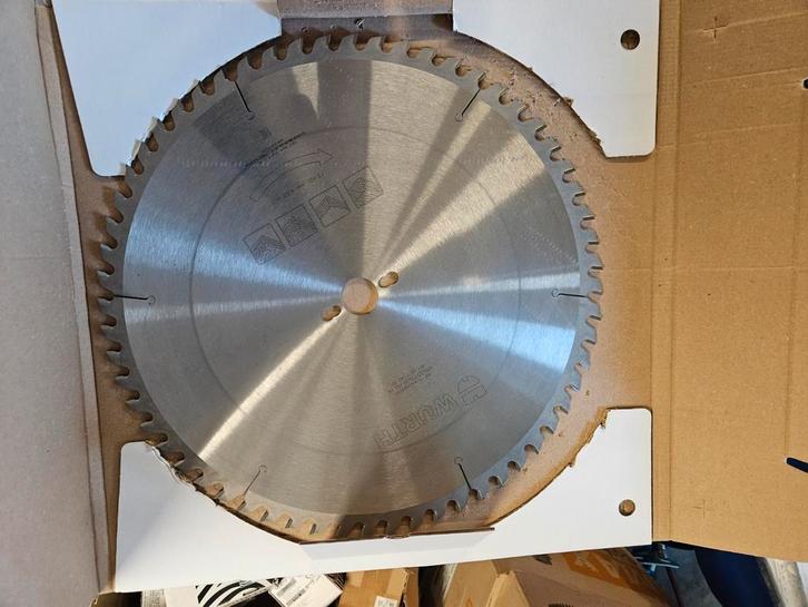 Wurth Zaagblad 400mm as 30mm 60 tanden - Nieuw!, Doe-het-zelf en Verbouw, Gereedschap | Zaagmachines, Nieuw, Cirkelzaag, 1200 watt of meer