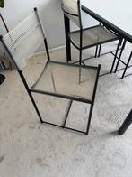 Alias Italy Design Eettafel met 4 Stoelen, Ophalen, Gebruikt, 100 tot 150 cm, Vier personen