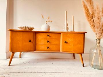 Vintage retro dressoir tv meubel kast mid century  beschikbaar voor biedingen