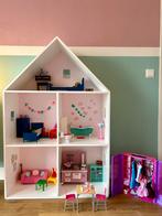 Fantastisch barbiehuis met heel veel accessoires, Kinderen en Baby's, Speelgoed | Poppenhuizen, Gebruikt, Ophalen