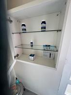 Vitrine kast met glas deur, Ophalen, 50 tot 100 cm, 25 tot 50 cm, Glas