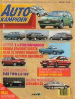 Autokampioen 8 1991 : Fiat Tipo 2.0 16V - Alfa Romeo 33 SW, Ophalen of Verzenden, Gelezen, Algemeen