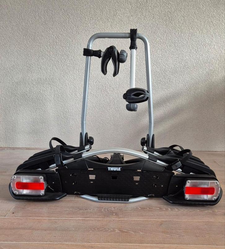 Thule EuroWay 921 G2 Fietsendrager - Trekhaak, Auto diversen, Fietsendragers, Gebruikt, Trekhaakdrager, 2 fietsen, Ophalen