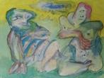 Lucebert  Gesigneerd en gedateerd  1972   Aquarel    Afmetin, Antiek en Kunst, Ophalen