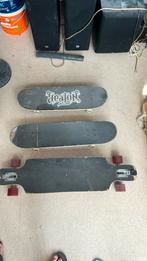 Longboard en 2skateboarden, Sport en Fitness, Skateboarden, Ophalen of Verzenden, Gebruikt, Skateboard, Longboard