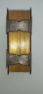 bijbeltje met 2 zilveren sloten 1860, Antiek en Kunst, Ophalen of Verzenden