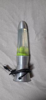 Groene lavalamp, Huis en Inrichting, Lampen | Vloerlampen, Ophalen of Verzenden, Zo goed als nieuw, Glas, Minder dan 100 cm
