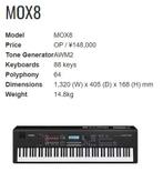 Yamaha MOX8 synthesizer in goede staat, Muziek en Instrumenten, Synthesizers, Ophalen, Gebruikt, 88 toetsen, Yamaha