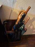 Antieke houten paraplubak, Huis en Inrichting, Woonaccessoires | Overige, Ophalen of Verzenden, Gebruikt