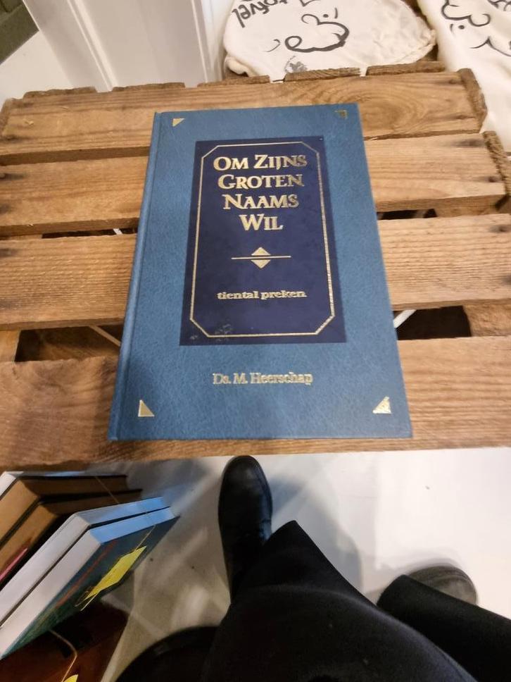 Ds. M. Heerschap. Om Zijns groten Naams wil. 10 preken., Boeken, Godsdienst en Theologie, Zo goed als nieuw, Christendom | Protestants