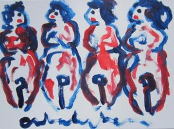 doeken ===Anton Heyboer 1924-2005===grote collectie beschikbaar voor biedingen