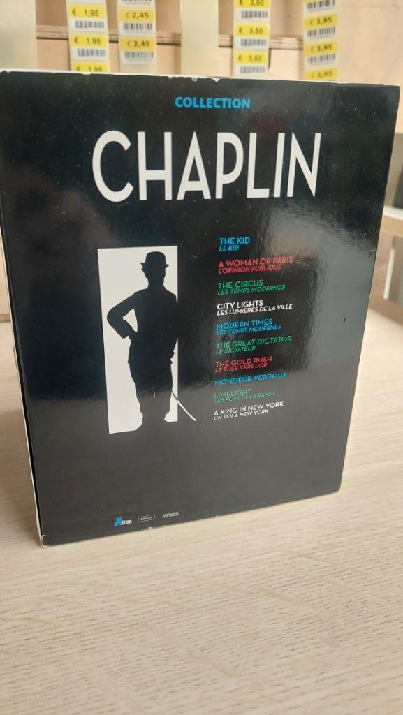 Chaplin DVD Collection, Cd's en Dvd's, Dvd's | Klassiekers, Gebruikt, Komedie, 1980 tot heden, Alle leeftijden, Ophalen