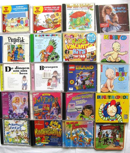 Kinder CD’s 20 Stuks € 2,50 p/st, Cd's en Dvd's, Cd's | Kinderen en Jeugd, Zo goed als nieuw, Muziek, Ophalen of Verzenden
