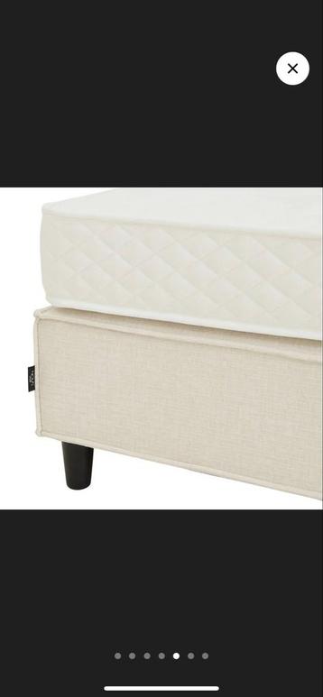 Boxspring Figaro 90x200 - Oudroze/Paars beschikbaar voor biedingen