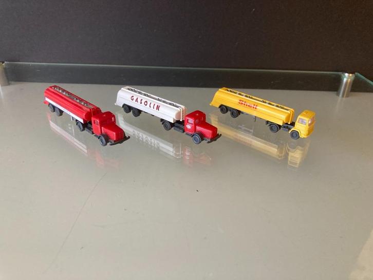 Wiking Büssing 8000 of MB tankoplegger, zonder OVP, Hobby en Vrije tijd, Modeltreinen | N-Spoor, Gebruikt, Overige typen, Gelijkstroom of Wisselstroom