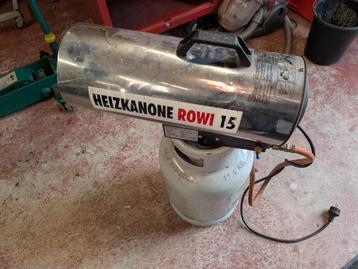 Heizkanone ROWI 15 - Gasheater beschikbaar voor biedingen