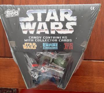 Star Wars - snoepcontainers met verzamelkaarten  - 1995 beschikbaar voor biedingen