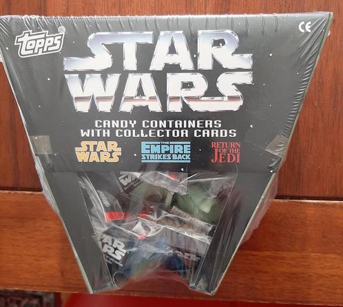 Star Wars - snoepcontainers met verzamelkaarten  - 1995, Verzamelen, Star Wars, Zo goed als nieuw, Boek of Poster, Ophalen of Verzenden
