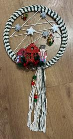 Kerstkrans macrame, Huis en Inrichting, Ophalen of Verzenden, Zo goed als nieuw