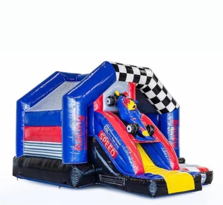 Springkussen huren Velsen Haarlem Amsterdam Beverwijk eo, Hobby en Vrije tijd, Feestartikelen | Verhuur, Zo goed als nieuw, Verjaardag