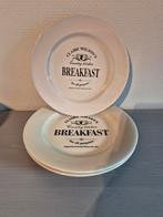 Claire Wilson's Ontbijtborden - Set van 3, Ophalen of Verzenden, Zo goed als nieuw, Bord(en), Overige stijlen