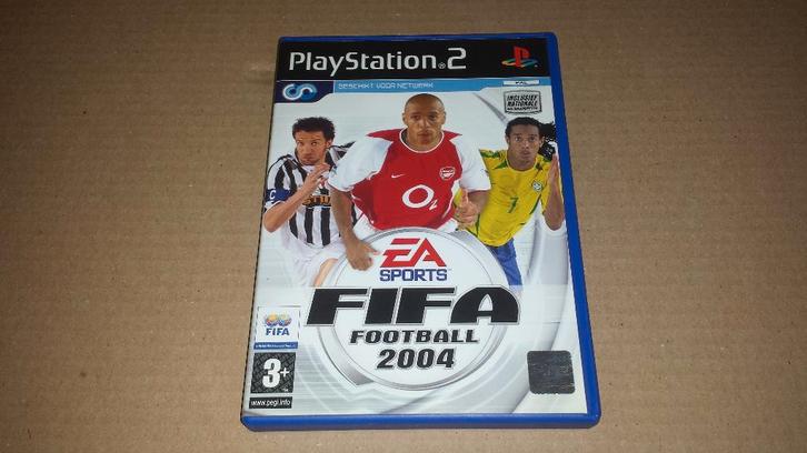 Playstation 2 - Fifa 2004, Spelcomputers en Games, Games | Sony PlayStation 2, Zo goed als nieuw, Sport, 1 speler, Vanaf 3 jaar
