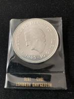 10 Gulden Juliana 1945-1970 Herrijst, Koningin Juliana, Zilver, Ophalen of Verzenden, Losse munt