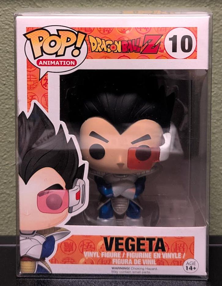 Funko Pop - 10 Vegeta (Metallic Exclusive), Verzamelen, Poppetjes en Figuurtjes, Zo goed als nieuw, Ophalen of Verzenden