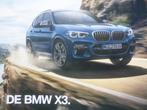 BMW X3 2018 Brochure, BMW, Zo goed als nieuw, Verzenden