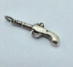 Antiek Zilveren Pistool Hanger, Verzenden, Zilver, Hanger