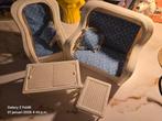 Barbie 80s Wicker Bankstel Set vintage, Verzenden, Gebruikt