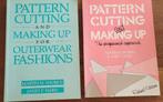 Mode: Pattern Cutting and making up 2 boeken, Martin Shoben, Janet P.Wa, Ophalen of Verzenden, Zo goed als nieuw, Overige onderwerpen