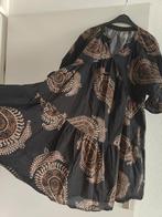 Prachtige india katoen  jurk xl zwart Paisley boho Ibiza, Zwart, Maat 46/48 (XL) of groter, Nieuw, Ophalen of Verzenden