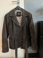 Sluis Lederen jas, helemaal gaaf!, Kleding | Dames, Jassen | Winter, Bruin, Maat 42/44 (L), Ophalen of Verzenden, Zo goed als nieuw