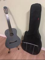 Akoestische gitaar met standaard, tas en plectrums, Muziek en Instrumenten, Snaarinstrumenten | Gitaren | Akoestisch, Ophalen