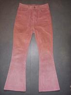 Roze broek van ribstof, maat 38, shein, Overige kleuren, Ophalen of Verzenden, Zo goed als nieuw, W30 - W32 (confectie 38/40)