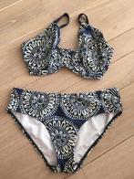 Nieuwe bikini van Hunkemoller, maat M/75F. Blauw/wit., Verzenden, Nieuw, Blauw, Bikini