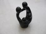 Beeld " GEZIN"  H= 16 cm, Antiek en Kunst, Kunst | Beelden en Houtsnijwerken, Ophalen of Verzenden