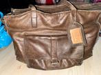Cowboysbag leren handtas, Sieraden, Tassen en Uiterlijk, Tassen | Damestassen, Ophalen of Verzenden, Gebruikt, Bruin, Handtas
