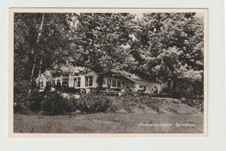 A 08 Bennekom. Panorama Hoeve, Verzamelen, Ansichtkaarten | Nederland, Ongelopen, Gelderland, 1940 tot 1960, Ophalen of Verzenden