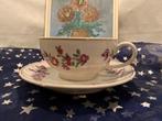 Hand-Painted GDA Limoges France Cup and Saucer Set, Ophalen of Verzenden