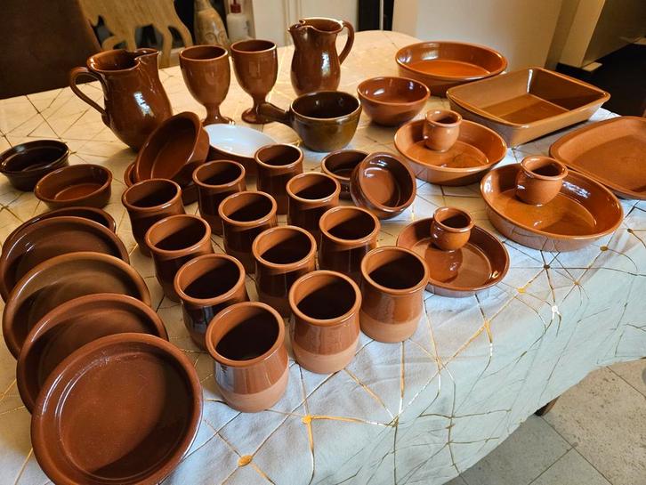 Terracotta Servies, Huis en Inrichting, Keuken | Servies, Overige stijlen, Ophalen of Verzenden