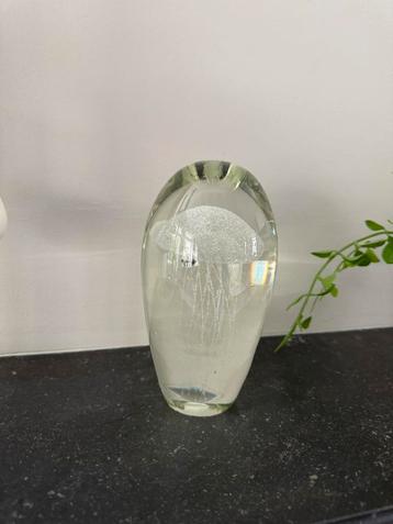 Iittala jellyfish glazen object 17.5 cm