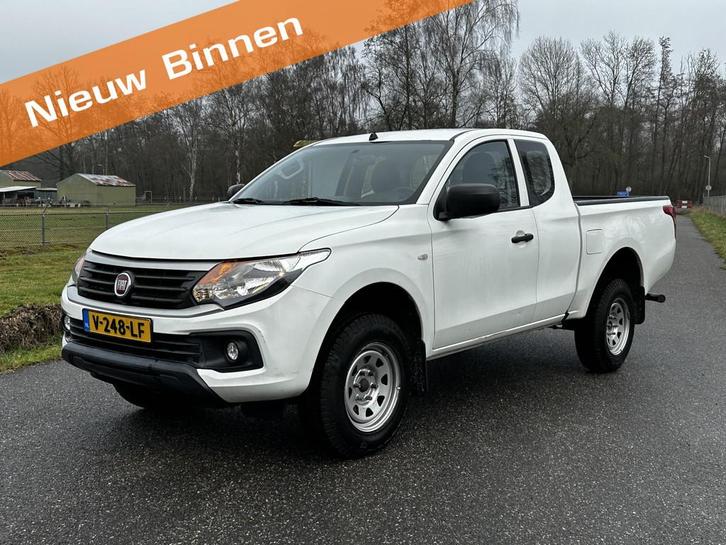 Fiat Fullback 2.4D SX Extended Cab, Auto's, Fiat, Bedrijf, Te koop, Fullback, 4x4, ABS, Airbags, Airconditioning, Alarm, Bluetooth