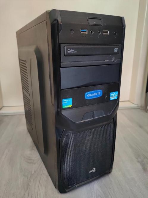 Basis PC (i7-3770, 12GB & SSD), Computers en Software, Desktop Pc's, Zo goed als nieuw, 3 tot 4 Ghz, HDD, SSD, Ophalen