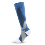 Nieuwe blauwe compressie sportsokken maat S/M, Blauw, Ilewap, Nieuw, Ophalen of Verzenden